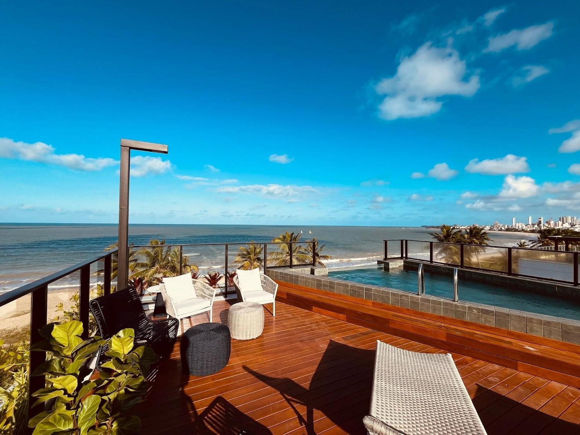 Apartamento Aconchegante Com Vista O Mar. Bz 502 João Pessoa